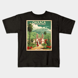 Santa Catarina Juquila Oaxaca Mexico Vintage Tourism Travel Kids T-Shirt